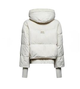 Plumífero Corto Silvian Heach Guruzeta Bege