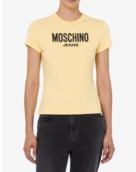 Camiseta Moschino Básica Amarilla