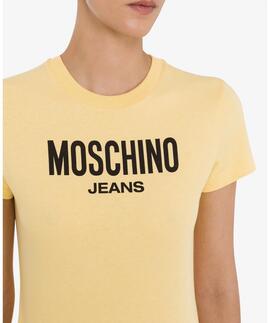 Camiseta Moschino Básica Amarilla