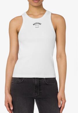 Top Moschino Basico Blanco