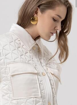 Chaleco Fracomina Crema