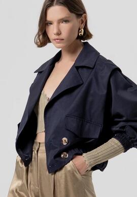 Chaqueta Fracomina Corta Marino