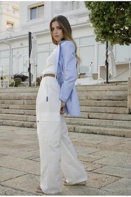 Pantalón Highly Preppy Blanco