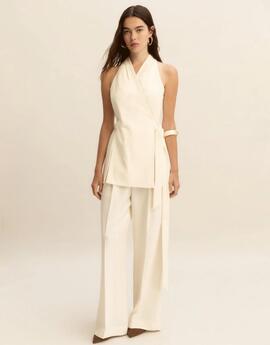 Conjunto Casaca   Pantalón Emme Blanco Roto