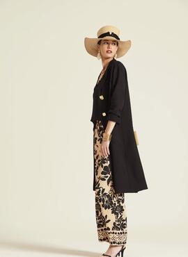 Abrigo Oky Plasmo Negro