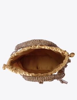 Bolso Kurt Mini Macrame Crista lBag Bronce