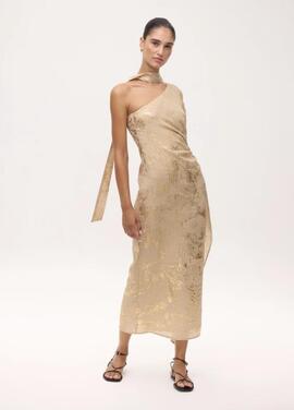 Vestido Mioh Aaron Dorado