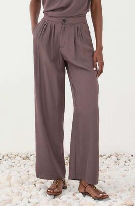 Pantalón Eleh Fluído Malva