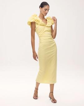 Vestido Mioh Bianca Butter Amarillo