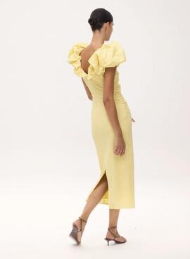 Vestido Mioh Bianca Butter Amarillo