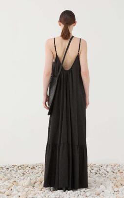 Vestido Elleh Tiras Negro