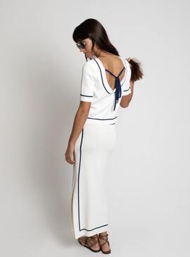 Top  Pisonero Coralline Blanco