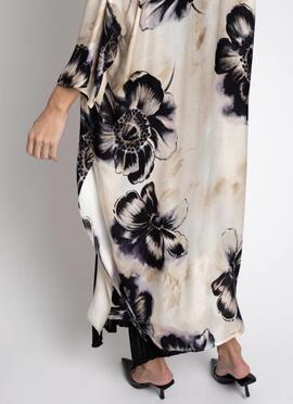 Kimono Pisonero Naoko Estampado Beige