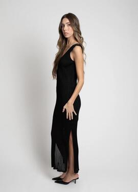 Vestido Pisonero Deva Negro