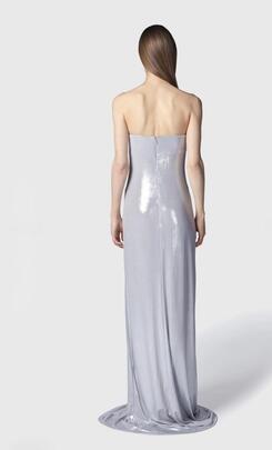 Vestido Twenty Largo Plata