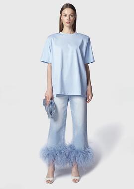 Pantalón Twenty Vaquero Plumas