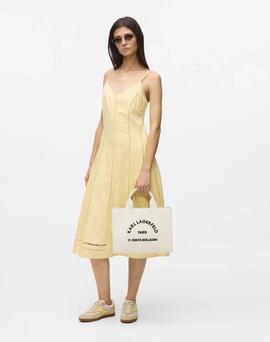Bolso Karl Lagarfeld Tote Blanco