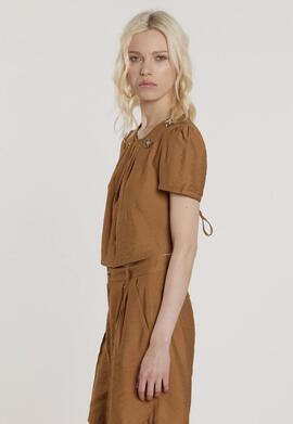 Blusa Relish Demarty Camel