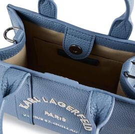 Bolso Karl Tote Mini Square Azul