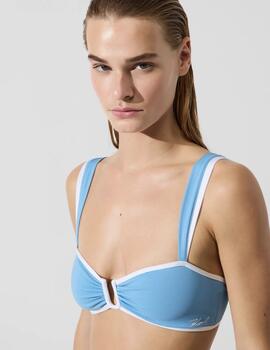 Top karl Bikini Azul