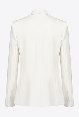 Americana Pinko con Botones Joya Blanco Roto para Mujer