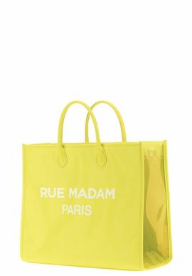 Bolso Rue Madam Paris Trinidad T Neón Yellow para Mujer