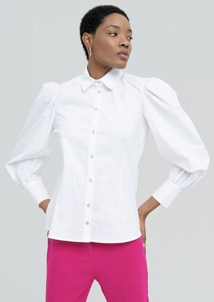 Dar a luz salami Libro Camisa Fracomina Blanca para Mujer