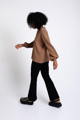 Jersey Pisonero Cardi Camel para Mujer