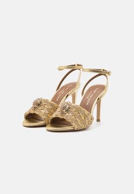 Sandalias Kurt Geiger Kesington Fabric Gold para Mujer