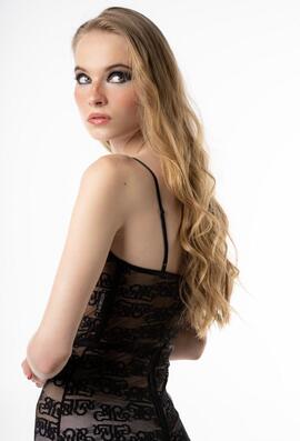 Mono Guts Slay Jumpsuit Negro para Mujer