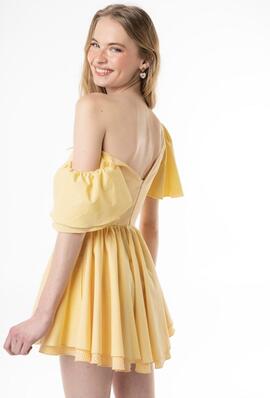 Vestido Guts&Love Jaune Printemps Amarillo para Mujer