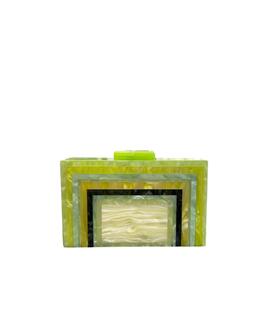 Clutch Rectangulares Semi Cuadrados Verdes para Mujer
